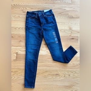 American eagle super stretch high-rise jegging size 2 short